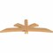 Ekena Millwork Davenport Timber Gable Bracket, Western Red Cedar, 84"W x 28"H x 3 1/2"D x 5 1/2"F, 8/12 Pitch GBW084X28X0406DAV00SWR - alternate 2